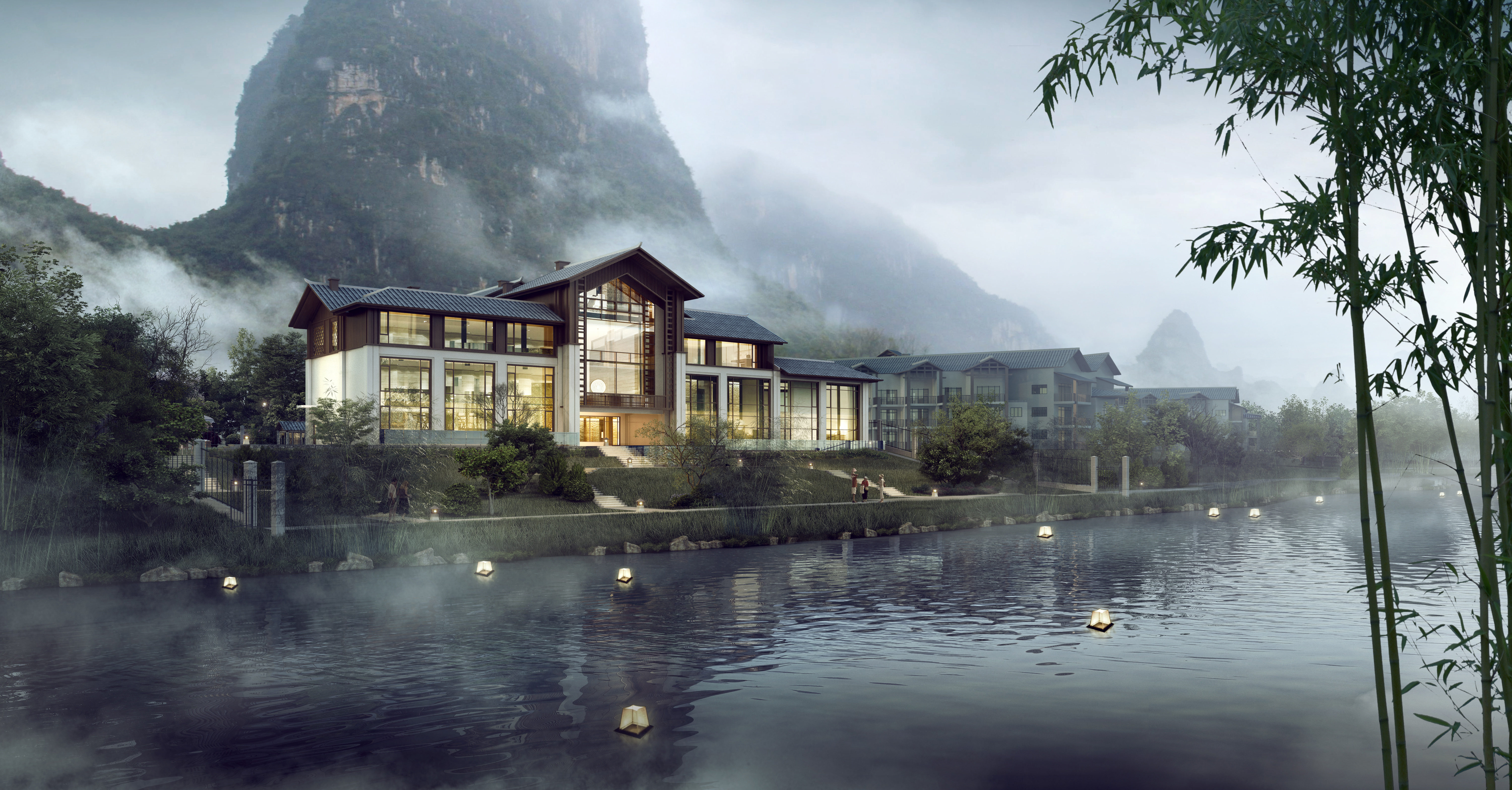 阳朔县 遇龙河旅游度假区 2台